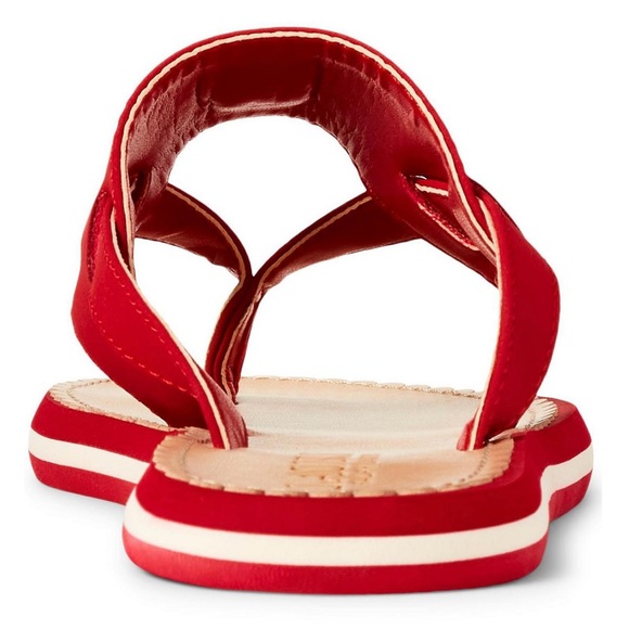 ♥️Like New! LAUREN RALPH LAUREN Rosalind Lauren Red Sandals in Size 6♥️ - Picture 12 of 12